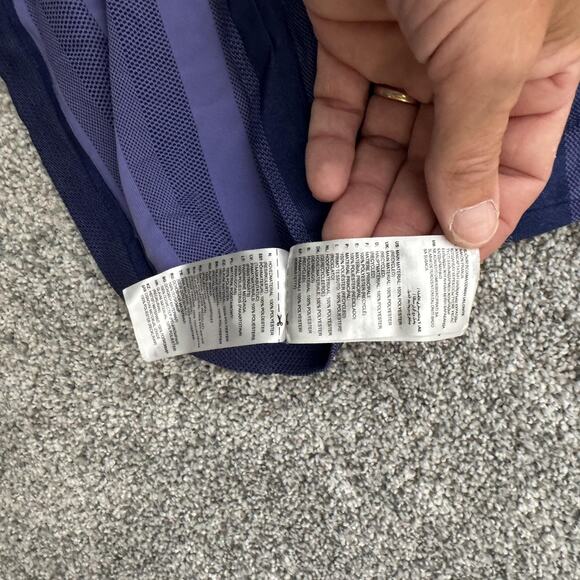 Adidas Polo Shirt Mens Extra Large Striped Golf Athletic Performance XL - Picture 8 of 11